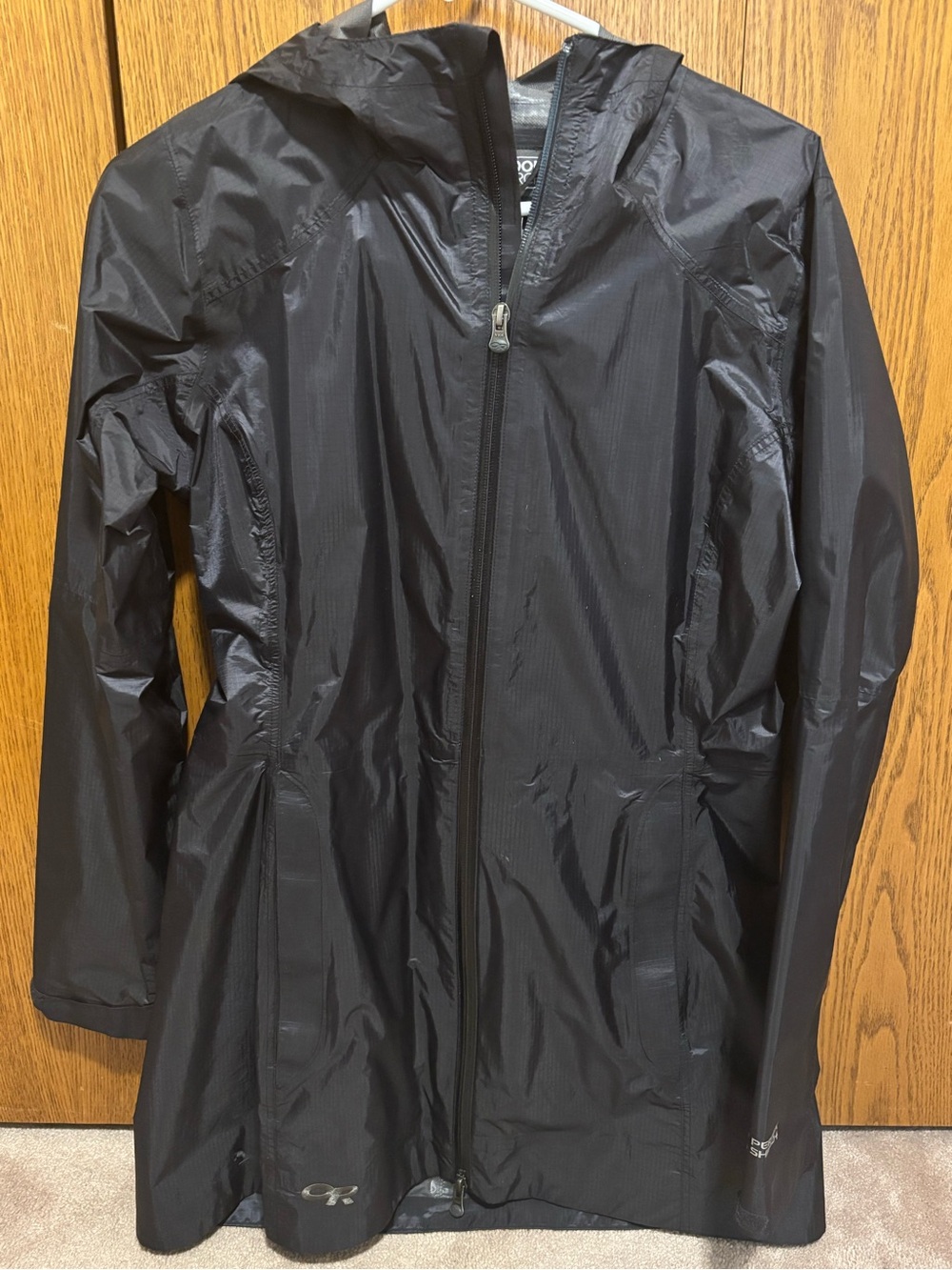 Outdoor Research Black Hooded Shell Jacket